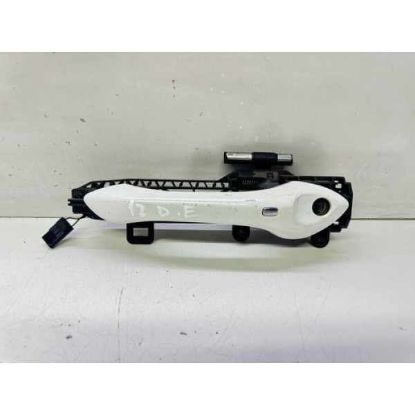 Maçaneta Dianteira Esquerda Novo Onix Com Sensor Branco Dianteira