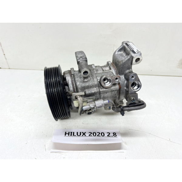 Compressor Ar Condicionado Toyota Hilux 2.8 2015 Diante