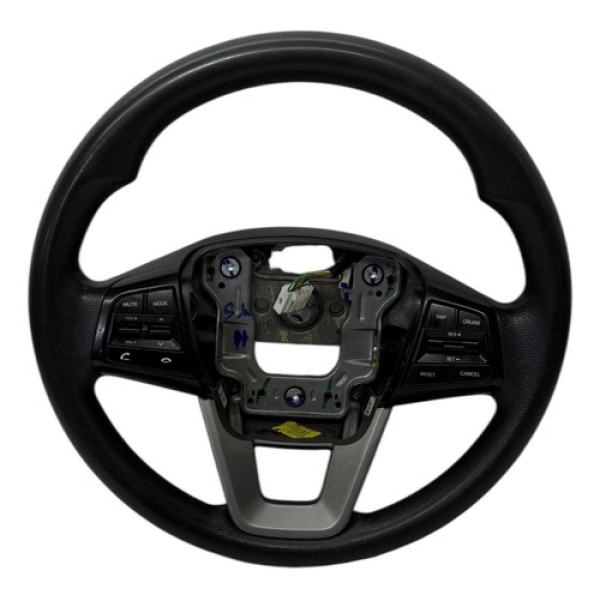 Volante De Direção Com Comando De Som Hyundai Creta Até 2021 Preto