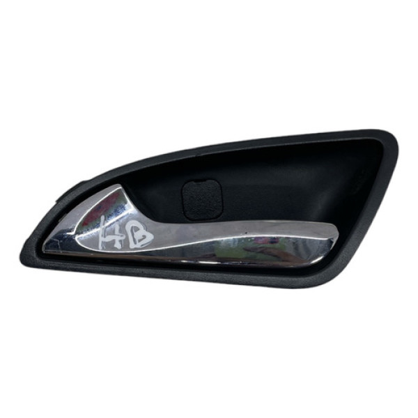 Macaneta Interna Esquerda Cromada Hb20 13/19 Original Prateado