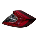 Lanterna Traseira Direita Civic G10  Direito/passageiro Vermelho