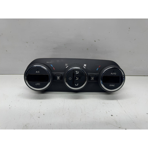 Botão Comando Ar Condicionado Fiat Toro Com Rear Preto