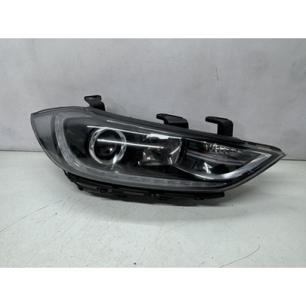 Farol Direito Hyundai Elantra 2017 2018 Led Sem Xenon Origin