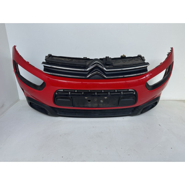 Parachoque Dianteiro Citroen C4 Cactus Completo Vermelho