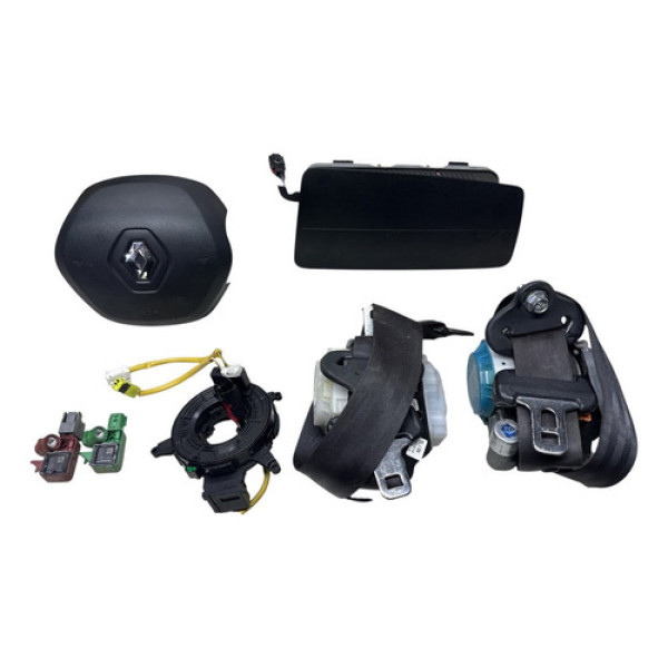Kit Air Bag Renault Kwid  Preto