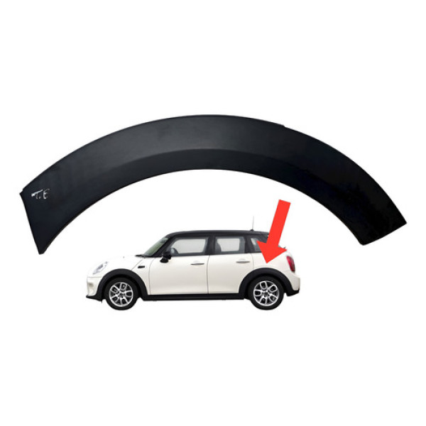 Moldura Lateral Esquerda Mini Cooper 2015 F55 